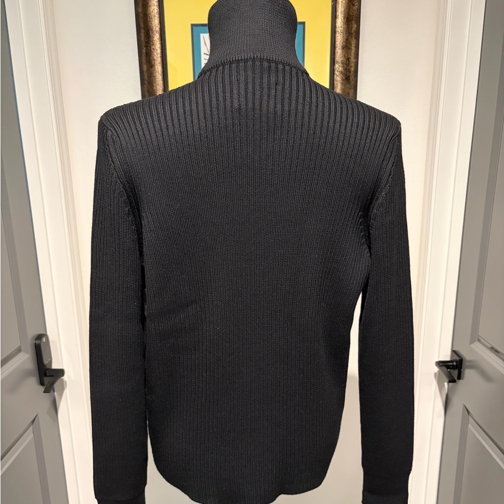 Authentic Prada Mens Black Puffer Sweater Jacket - NWT - Picture 3 of 11
